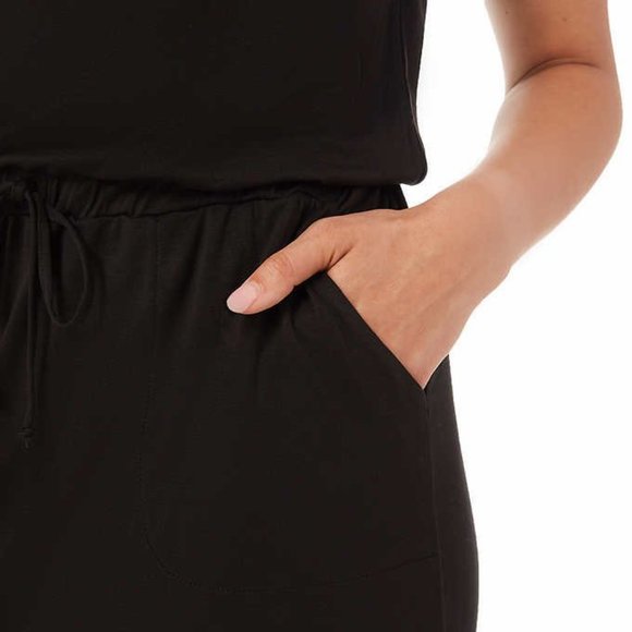 NWT 32 Degrees Ladies' Soft Lux Dress BLACK - Picture 4 of 7